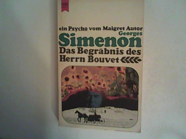 Das Begräbnis des Herrn Bouvet. - Simenon, Georges