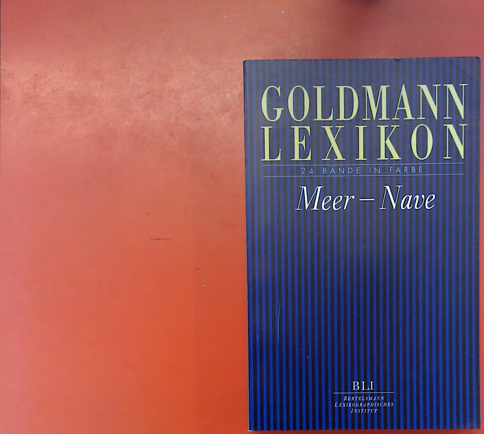 Goldmann-Lexikon. 24 Bände in Farbe. BAND 15: Meer - Nave - Hrsg. Bertelsmann Lexikographisches Institut