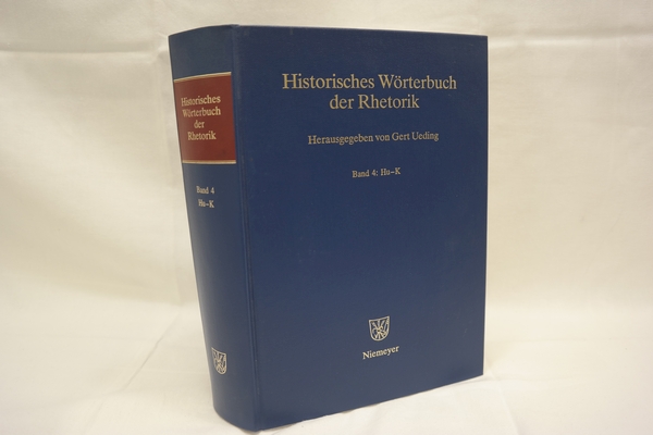 Historisches Wörterbuch der Rhetorik - Band 4:: Hu - K - Gerd Ueding[Hrsg.]