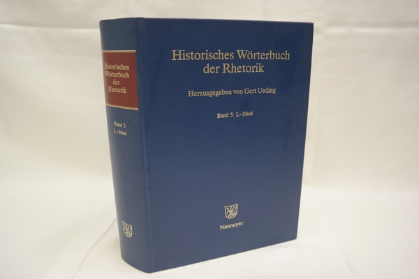 Historisches Wörterbuch der Rhetorik - Band 5:L - Musi - Gerd Ueding[Hrsg.]