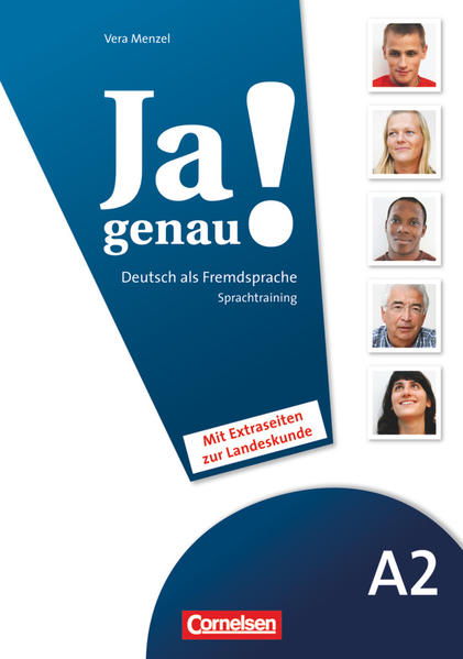 Ja genau! - Deutsch als Fremdsprache - A2: Band 1 und 2 Sprachtraining DaF mit Extraseiten zur Landeskunde - Menzel, Vera