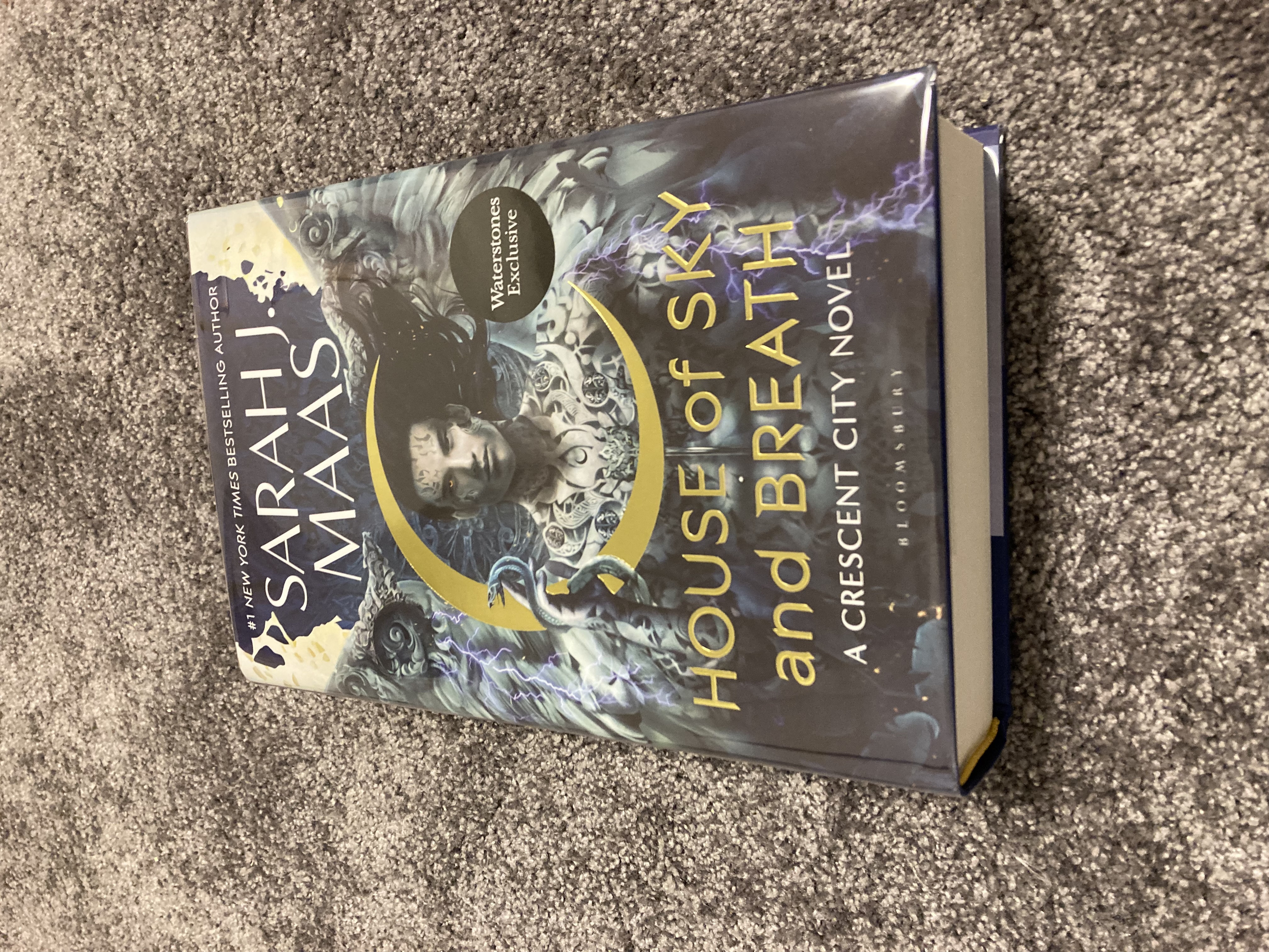 House Of Sky And Breath Crescent City Book 2 Uk Exclusive First Edition Hardcover W Bonus Content By Sarah J Maas As New Hardcover 22 1st Edition Books For Collectors