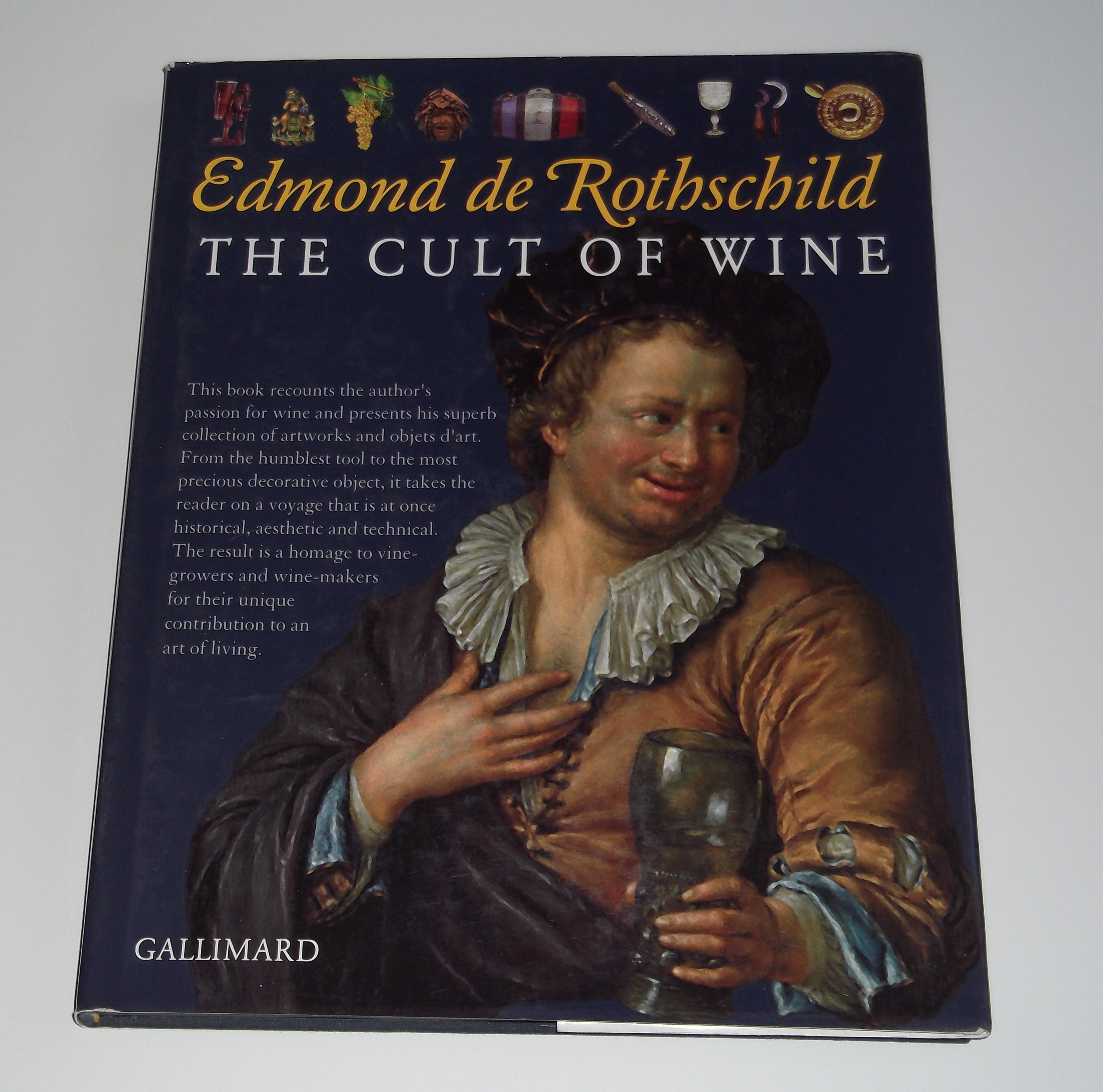 最も優遇の Of Cult The Wine by Hardback 2000 Rothschild De Edmond by その他