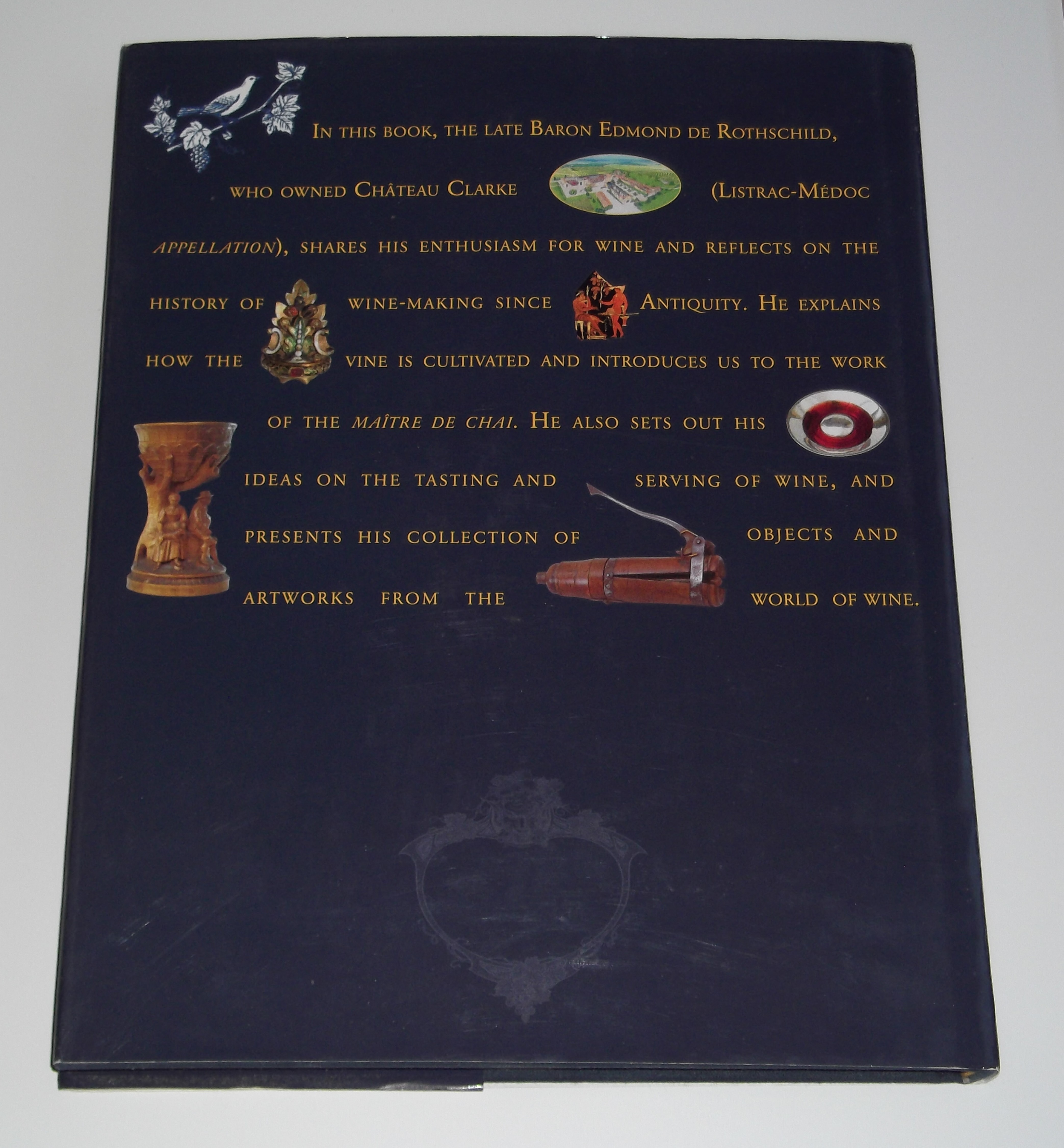 あなたにおすすめの商品 Of Cult The Wine by Hardback 2000 Rothschild De Edmond by その他