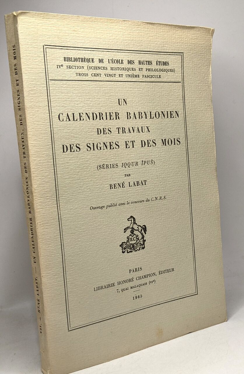 Un calendrier babylonien des travaux des signes et des... | Barnebys