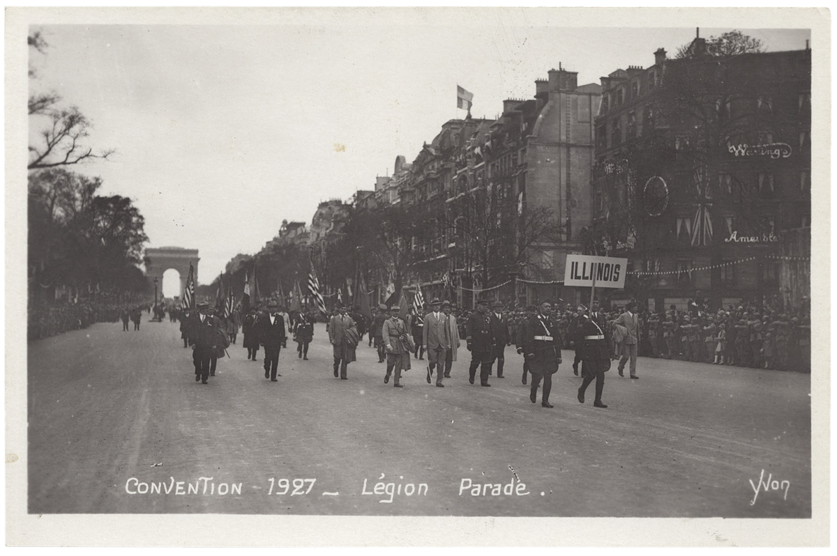 Paris Patriotic France le 18 Septembre 1927 L'American Legion et la D.R.A.C. 