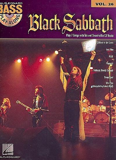 Black Sabbath : Bass Play-Along Volume 26