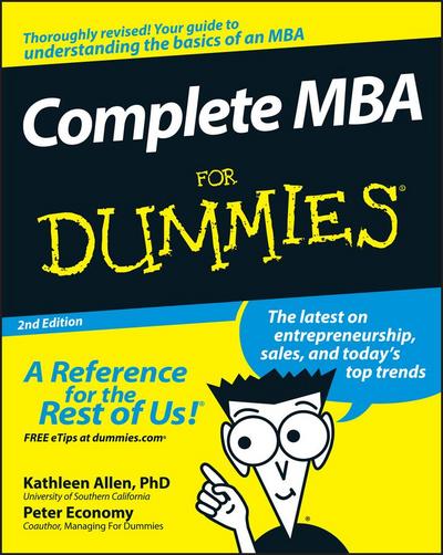 Complete MBA For Dummies - Kathleen Allen