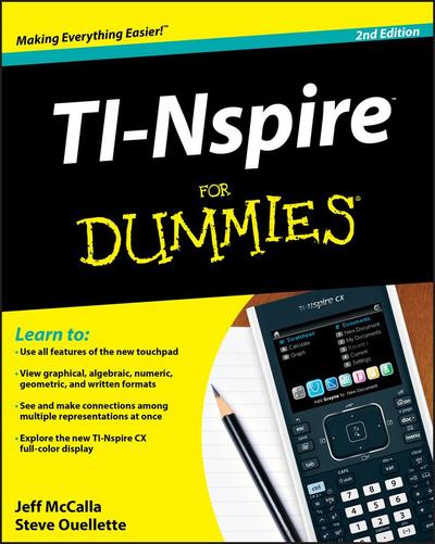 TI-Nspire For Dummies - Jeff Mccalla