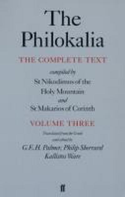 The Philokalia Vol 3 - G. E. H. Palmer