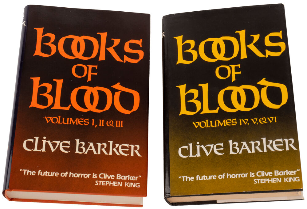 Books of Blood - BARKER, Clive.