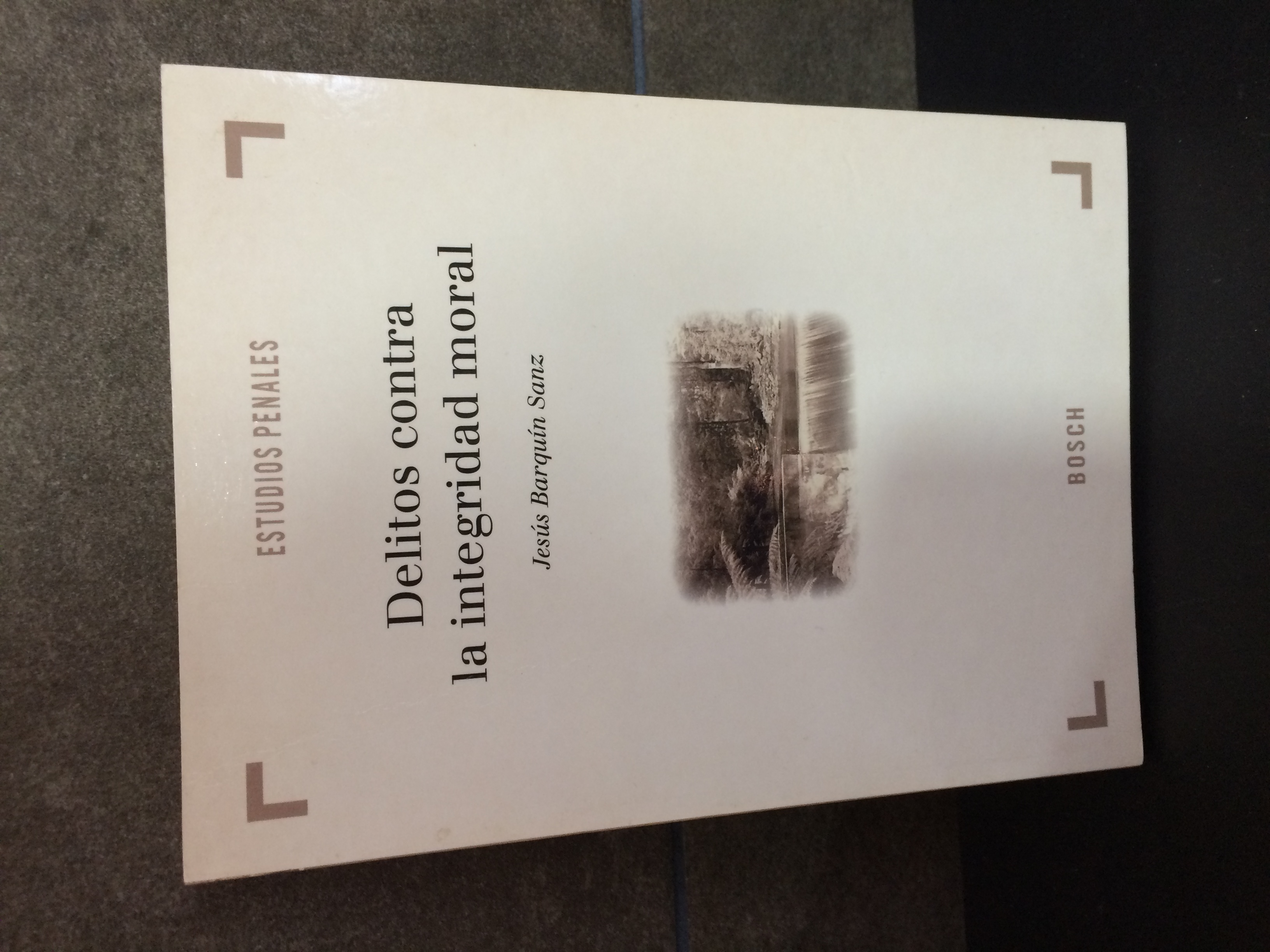 Delitos contra la integridad moral: Colección Estudios Penales. Jesús Barquín Sanz. - Barquín Sanz, J.