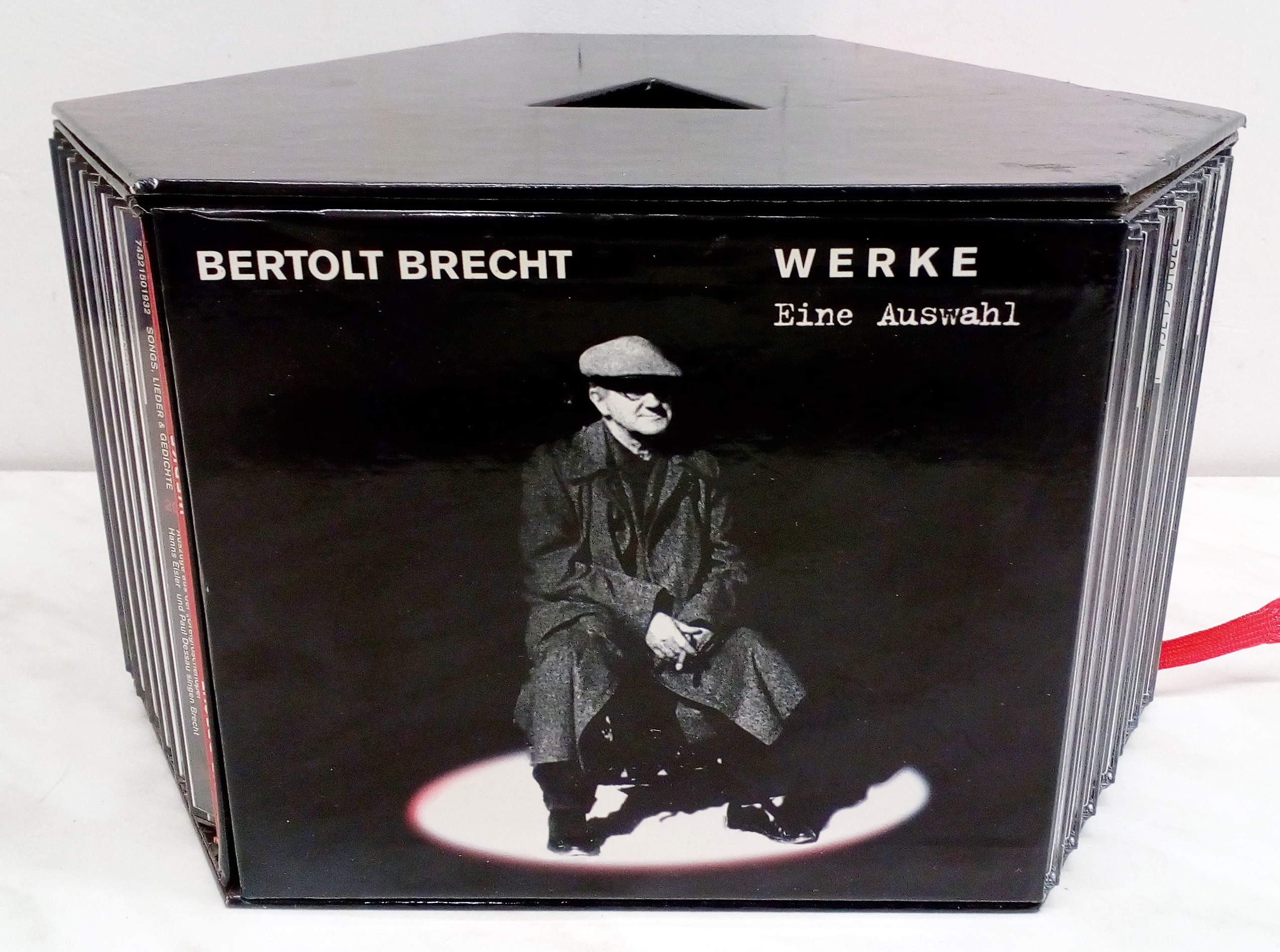 Werke. Eine Auswahl. 20 CDs Original-Ton. Brecht inszeniert. Aufführungen. Lesungen, Songs, Lieder und Gedichte - Brecht, Bertolt