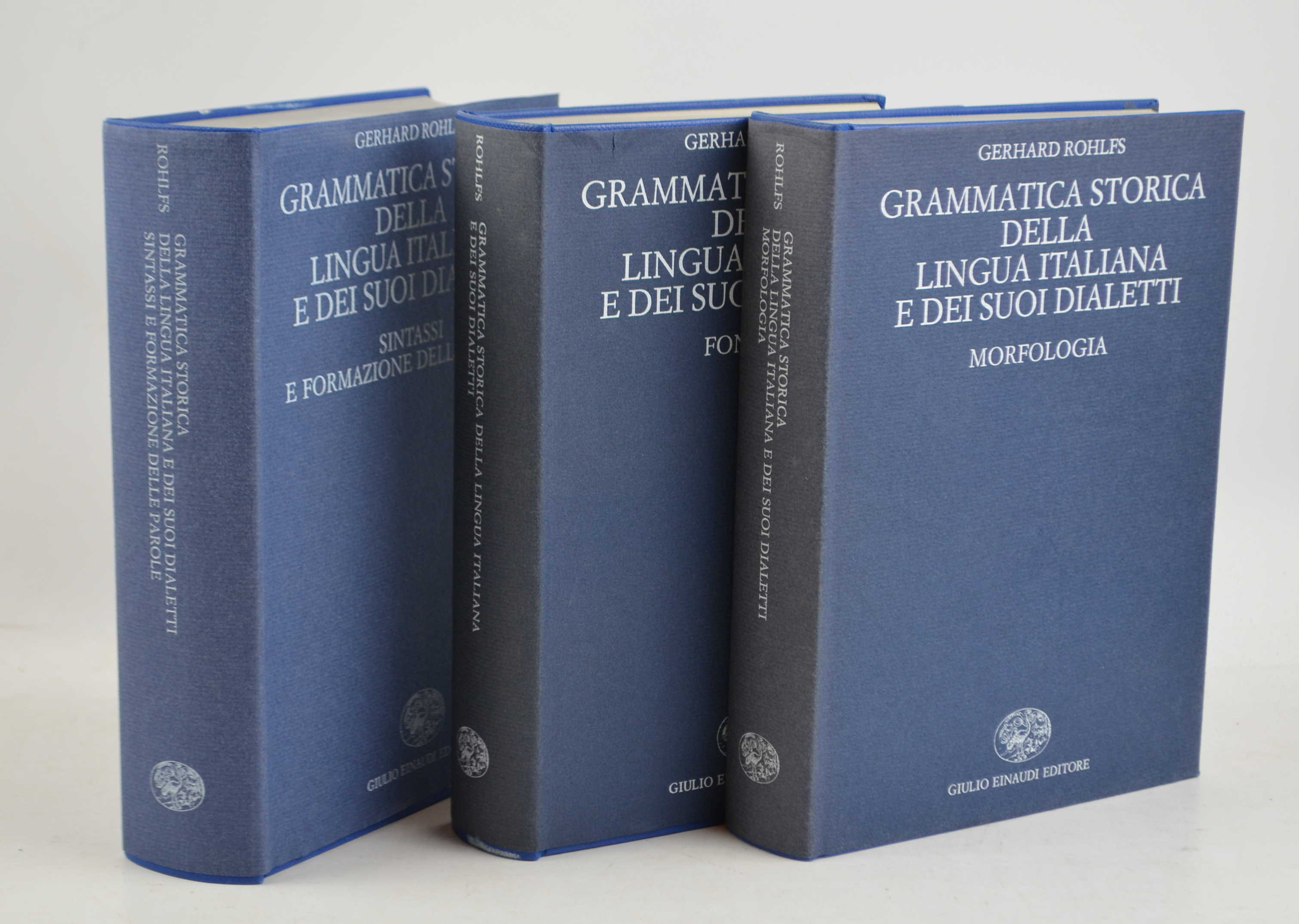 Nuovi Lineamenti Di Grammatica Storica Dell'italiano Grammatica storica della lingua italiana e dei suoi dialetti | Barnebys