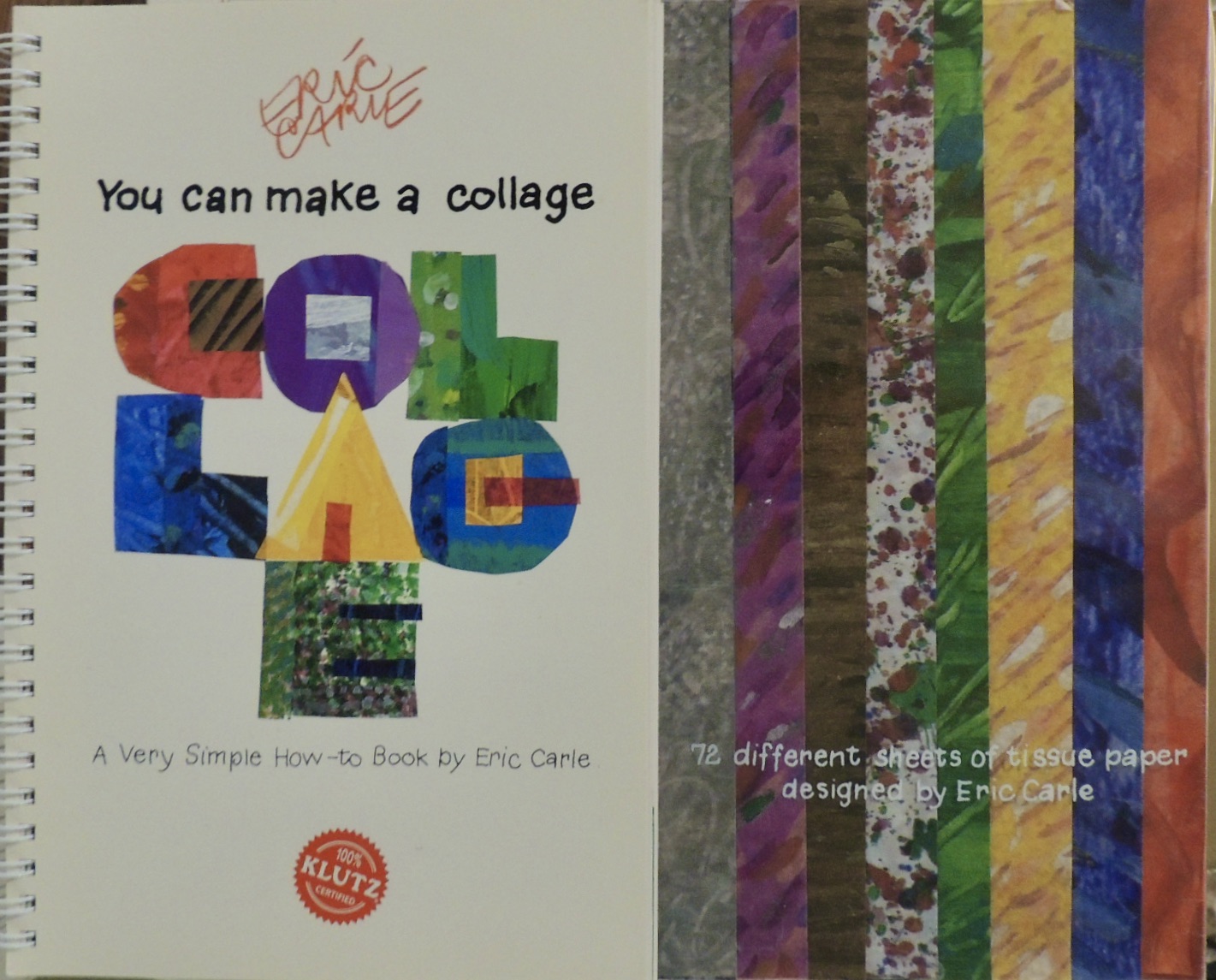 You Can Make a Collage: A Very Simple How-To Book by Carle, Eric: Very Good  Soft cover (1998) 1st Edition