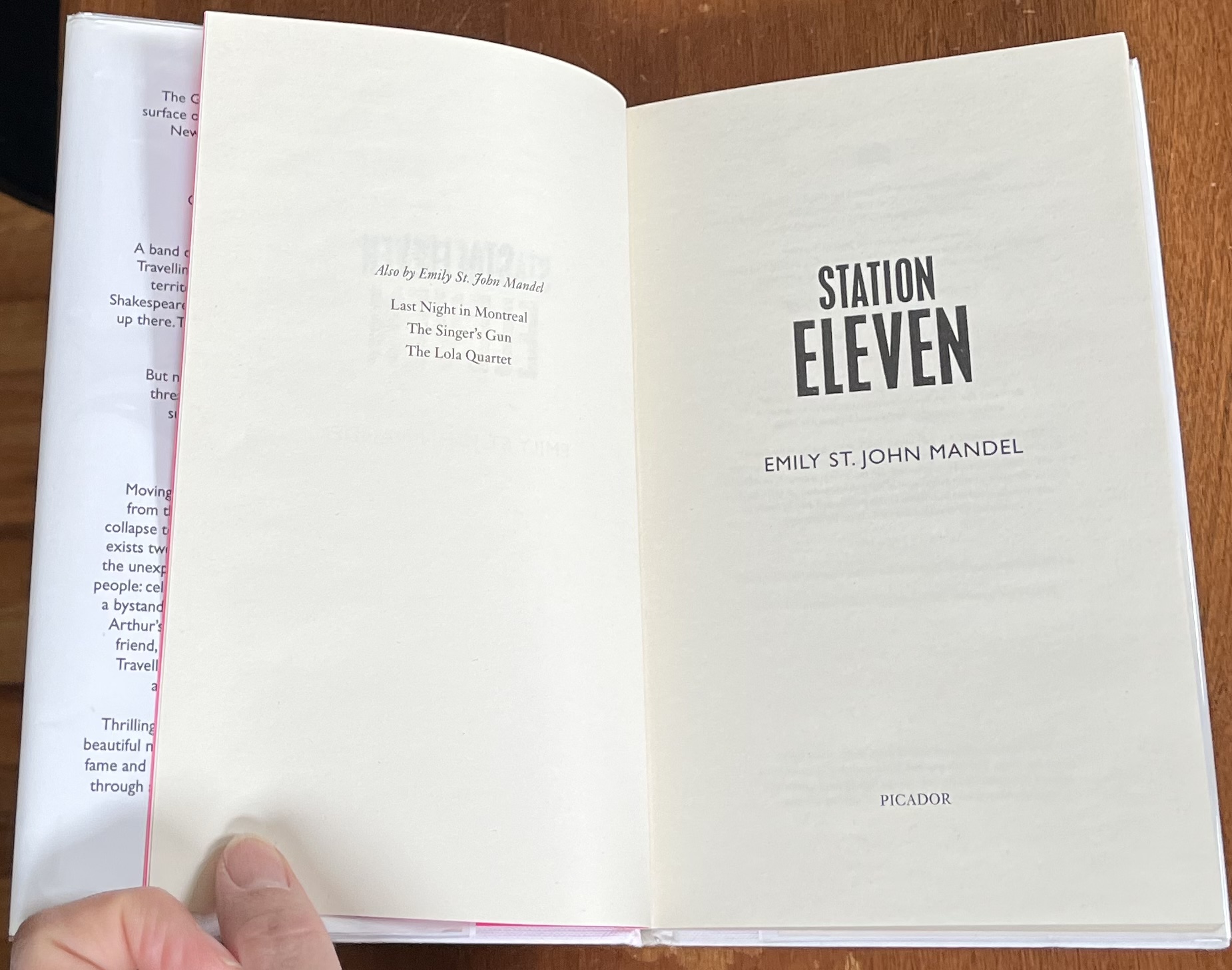 Station Eleven **FIRST EDITION, FIRST PRINTING WITH THE VERY RARE