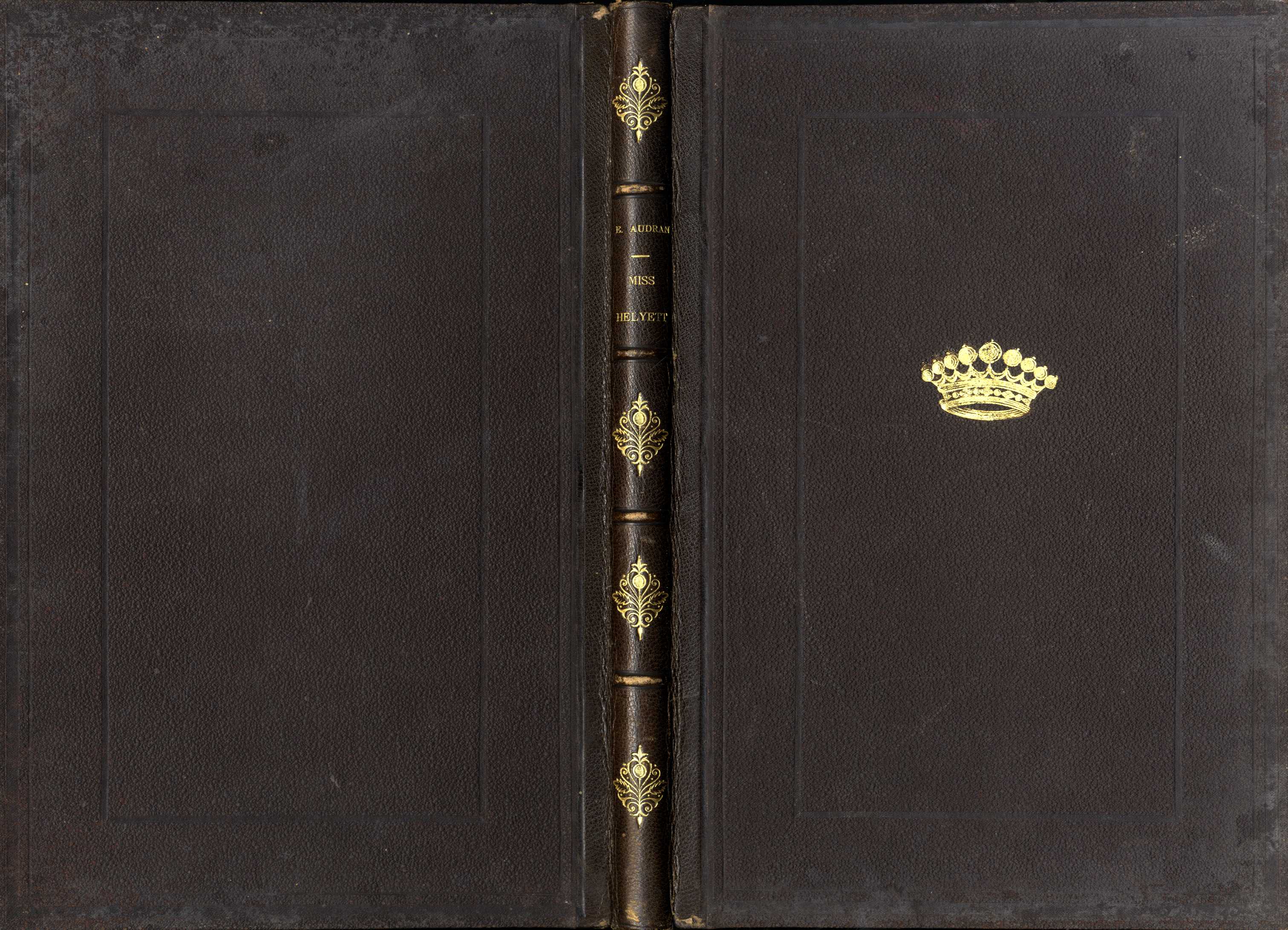 MISS HELYETT. Opérette en trois actes de Maxime Boucheron. AUDRAN Edmond. (1840-1901). [Fine] [Hardcover]