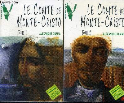 Le comte de monte-cristo - 2 volumes : Tome 1 + tome 2 - collection aventure verte heroique N°933 + N°934 - Dumas alexandre
