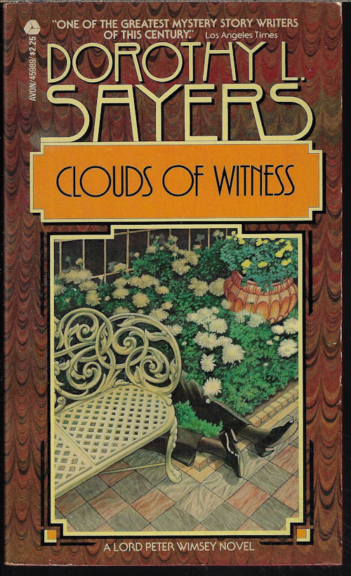 CLOUDS OF WITNESS; A Lord Peter Wimsey Novel - Sayers, Dorothy L.