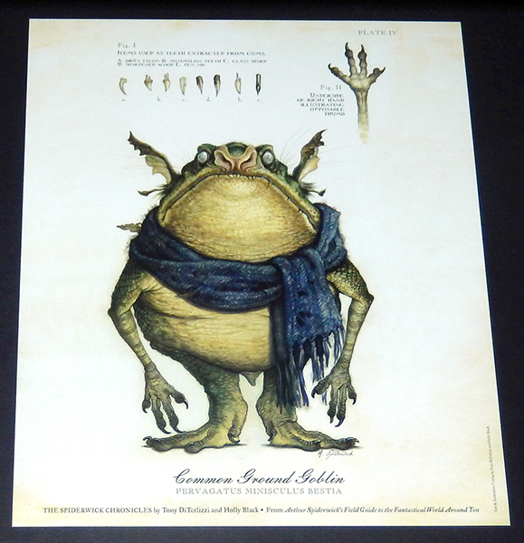 Spiderwick Chronicles Field Guide Goblin Promotional Poster DiTerlizzi ...