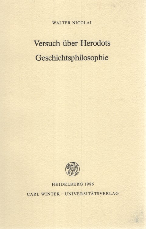 Euripides' Dramen mit rettendem Deus ex machina. Bibliothek der klassischen Altertumswissenschaften / 2. Reihe ; N.F., Bd. 83. - Nicolai, Walter