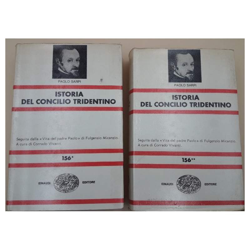 Istoria Del Concilio Tridentino 2 Voll 1974 By Sarpi Paolo 1974
