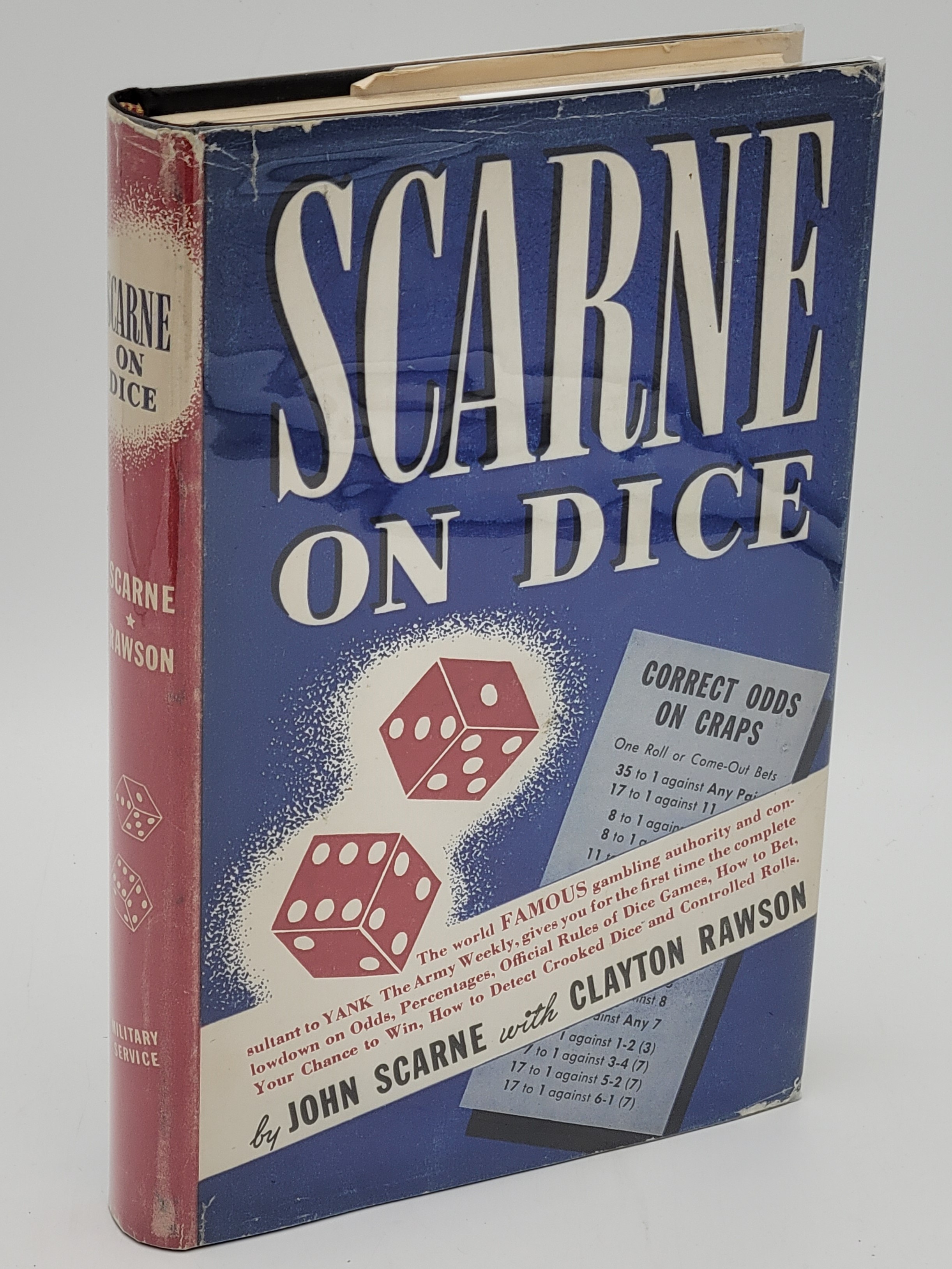 Scarne on Dice. - Scarne, John and Clayton Rawson.