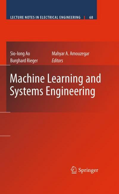 Machine Learning and Systems Engineering - Sio-Iong Ao