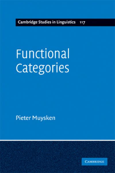 Functional Categories - Pieter Muysken