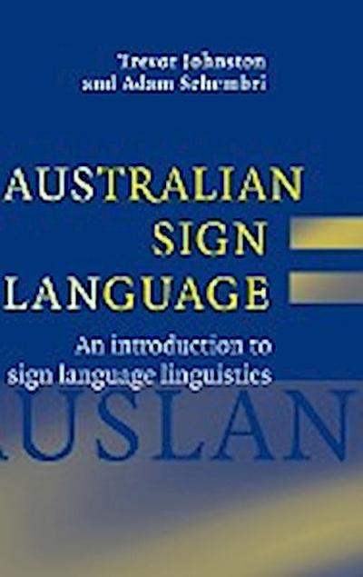 Australian Sign Language (Auslan) - Trevor Johnston