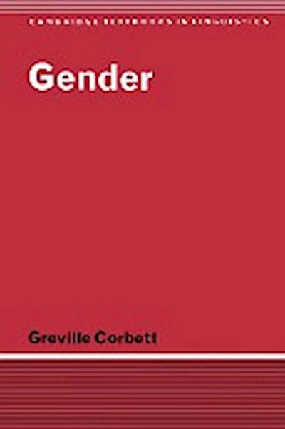 Gender - Greville G. Corbett
