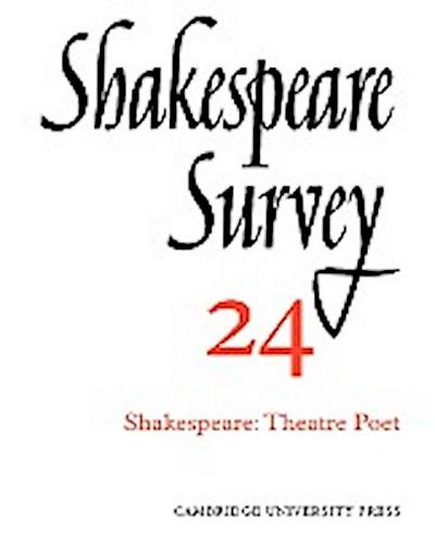 Shakespeare Survey - Jonathan Bate