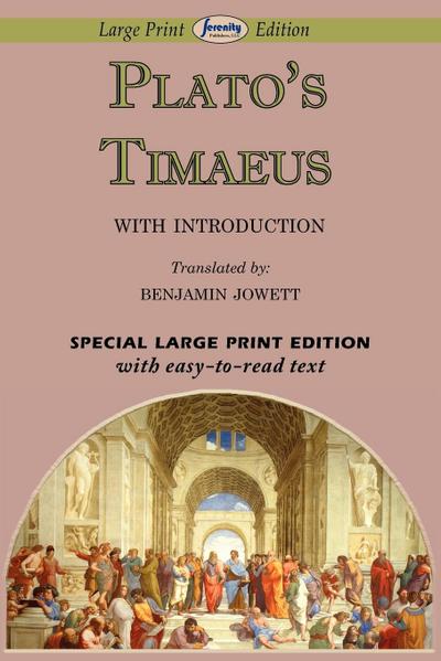 Timaeus (Large Print Edition) - Plato