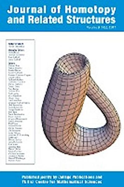 Journal of Homotopy and Related Structures 6(1&2) - Hvedri Inassaridze
