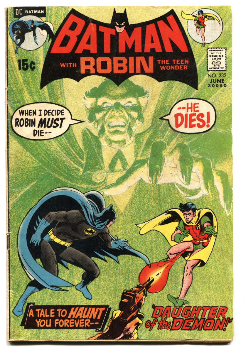 BATMAN #232-First appearance RA'S AL GHUL-1971 comic book DC: (1971) Comic  | DTA Collectibles