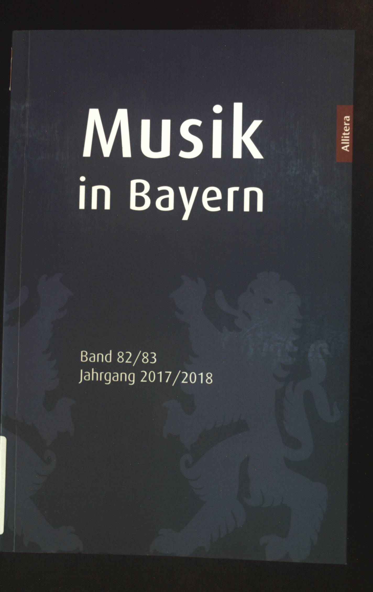 Orgel-Kulturerbe in Bayern - in: Musik in Bayern - Jahrbuch der Gesellschaft für Bayerische Musikgeschichte e.V. Band 82/83 - Jahrgang 2017/2018. - Zimmermann, Markus