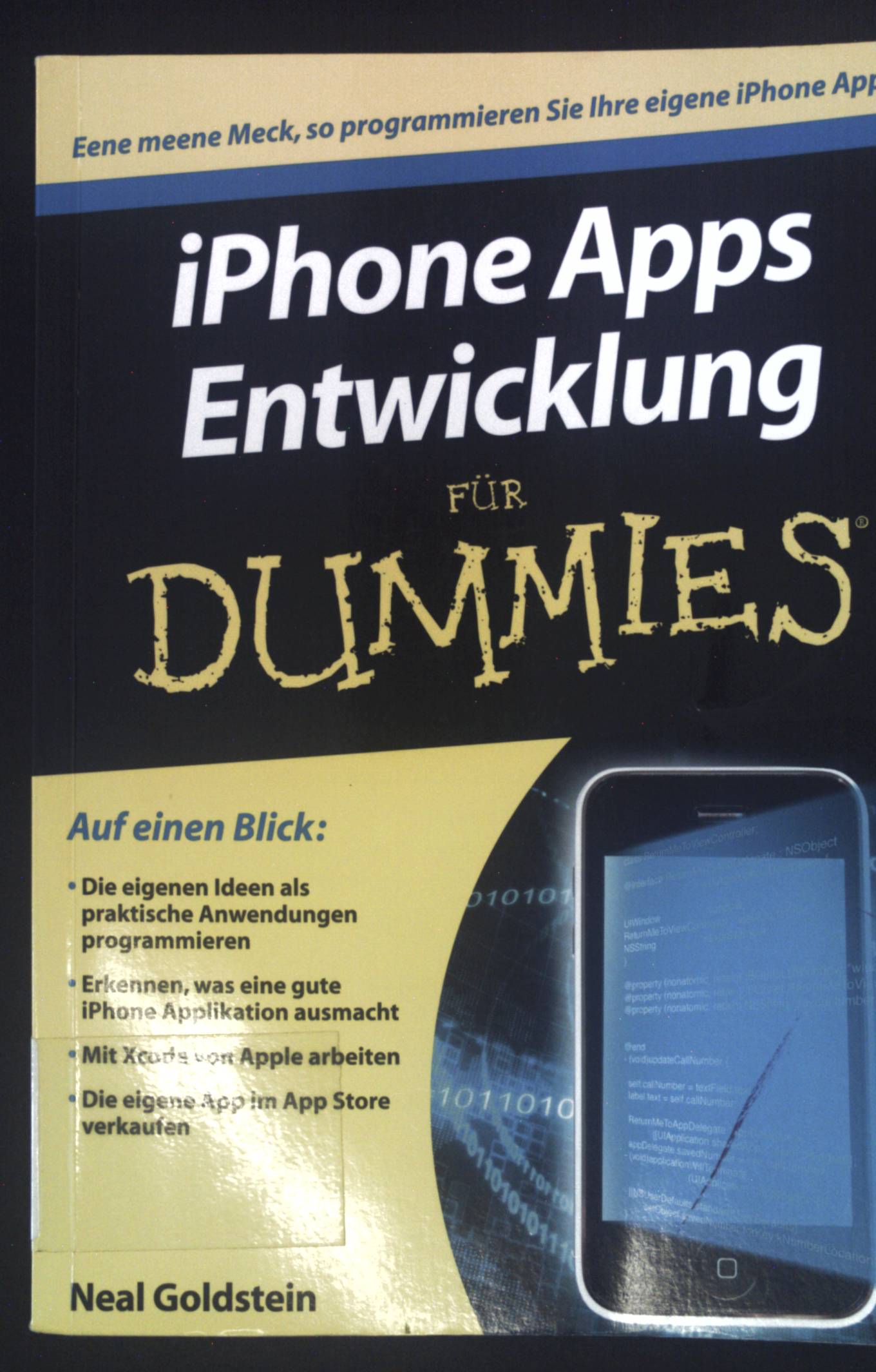 iPhone-Apps-Entwicklung für Dummies. - Goldstein, Neal