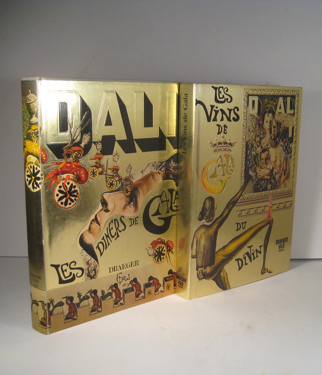 Les dîners de Gala. Les vins de Gala. 2 Volumes Dali, Salvador [Fine] [Hardcover]