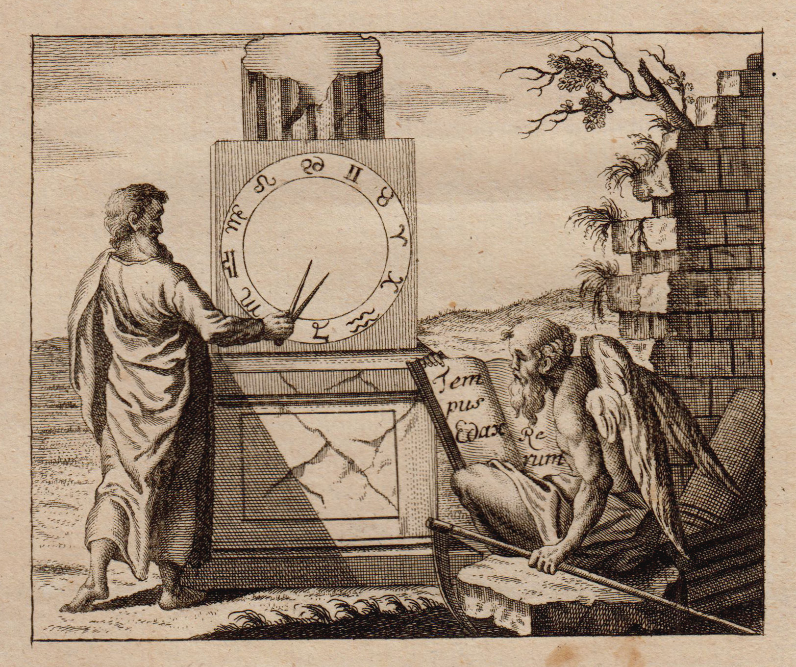 "Der gregorianische Kalender". von Kalender:: Kunst / Grafik / Poster  Antiquariat Clemens 
