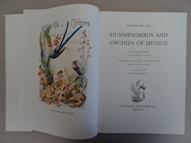 Hummingbirds and Orchids of Mexico. English Version by Norman Pelham ...