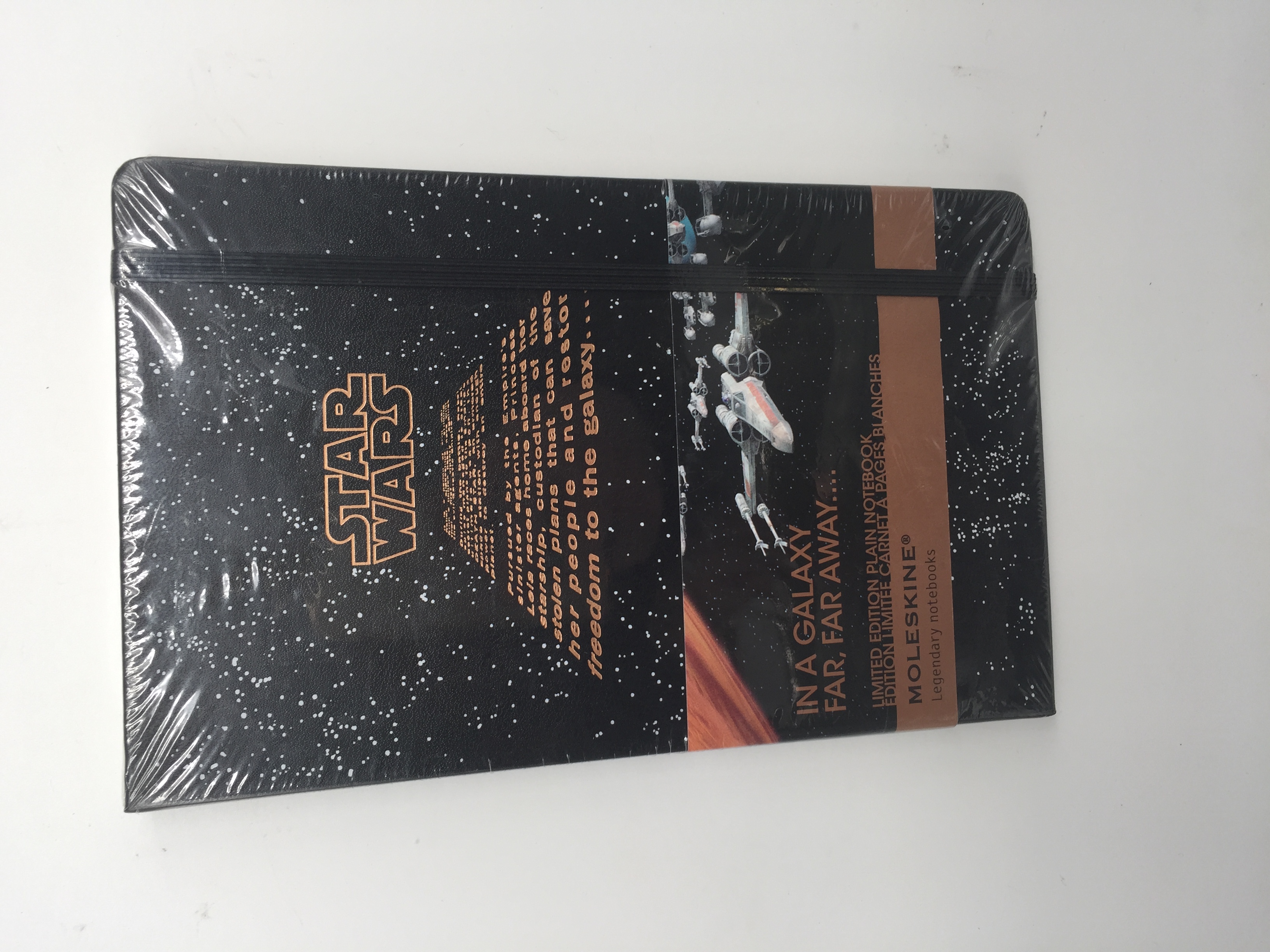 Moleskine Star Wars Large Plain Limited Edition Notebook Hard VARIOUS [Good]