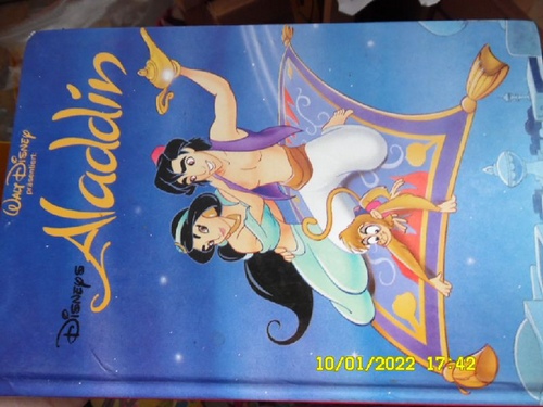Aladdin Es war einmal in einem feren Land, da lebte ein armer Junge auf der Straße, ein schönes Mädchen in einem Palast und ein Geist in einer Lampe ein Märchen mit Bildern aus den Walt Disney Studios - Mellenthin, Sybille (Übersetzung); Sonnhuetter, Peter T. (Textbearbeitung)