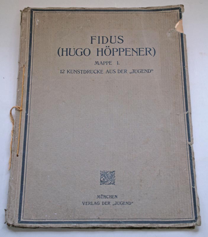 Mappe 1. 12 Kunstdrucke aus der "Jugend" Fidus (Hugo Höppener) [ ] [Softcover]