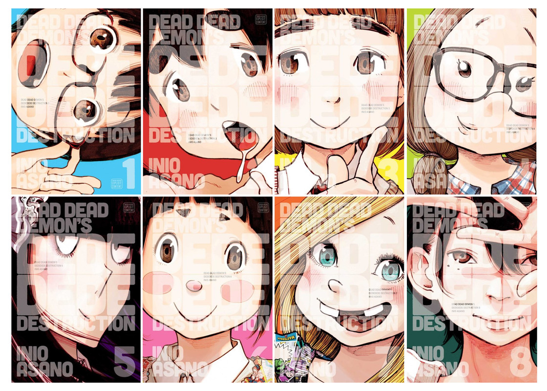 Dead Dead Demon's Dededede Destruction Vol 1 MANGA Dead Dead Demon's Dededede Destruction 1-8 TP by Inio Asano: New