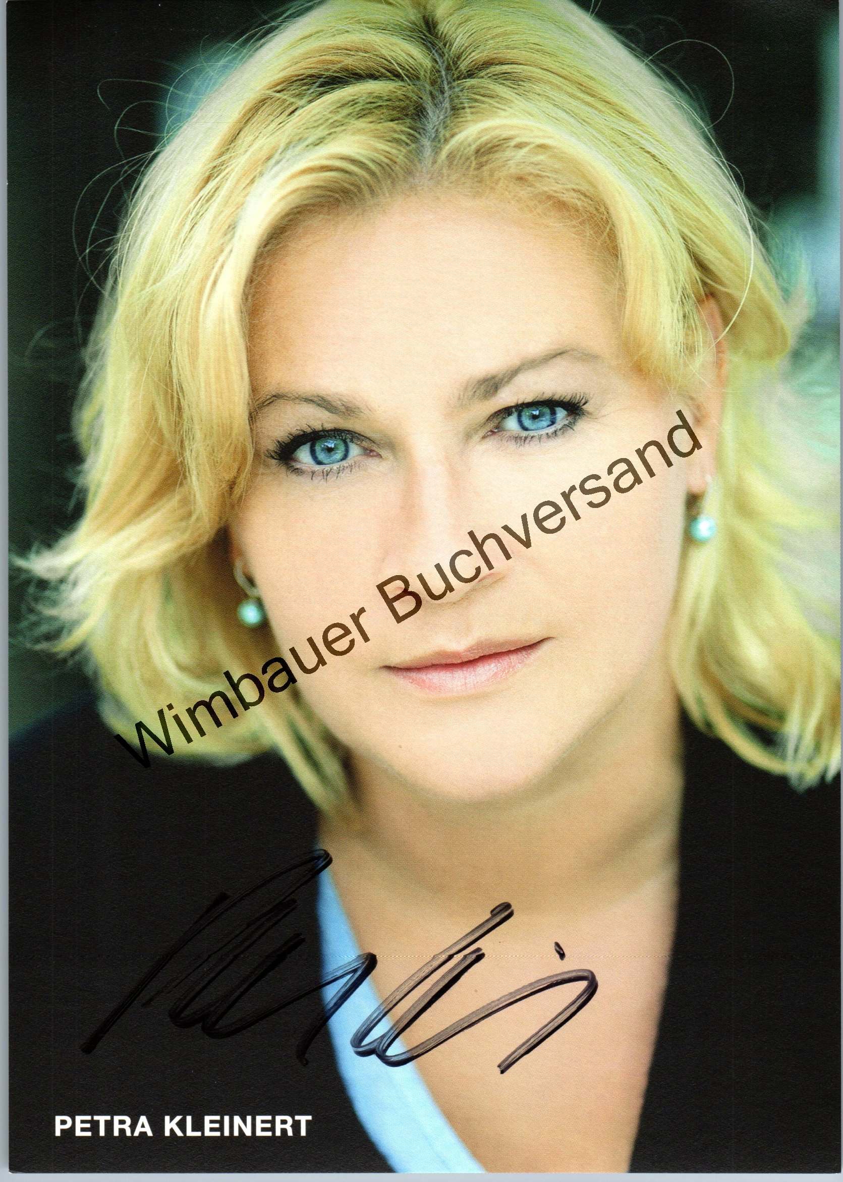 Original Autogramm Petra Kleinert /// Autograph signiert signed signee ...