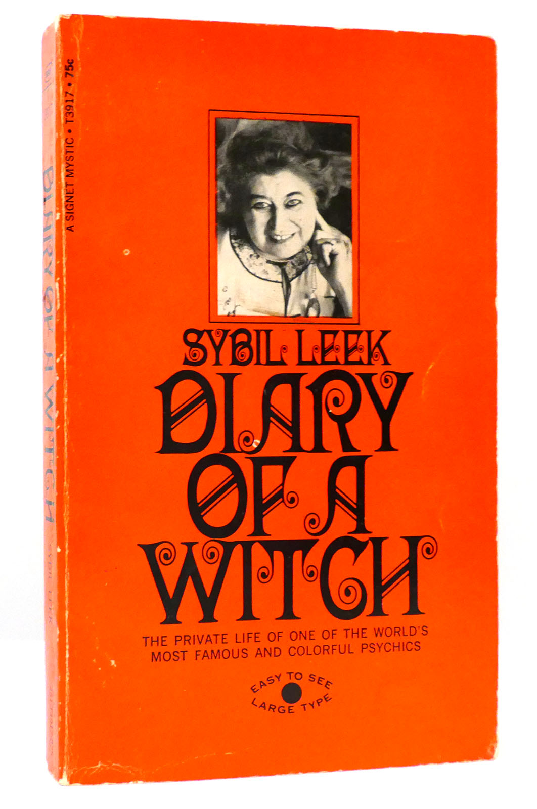 DIARY OF A WITCH by Sybil Leek: Softcover (1969) First Edition; First
