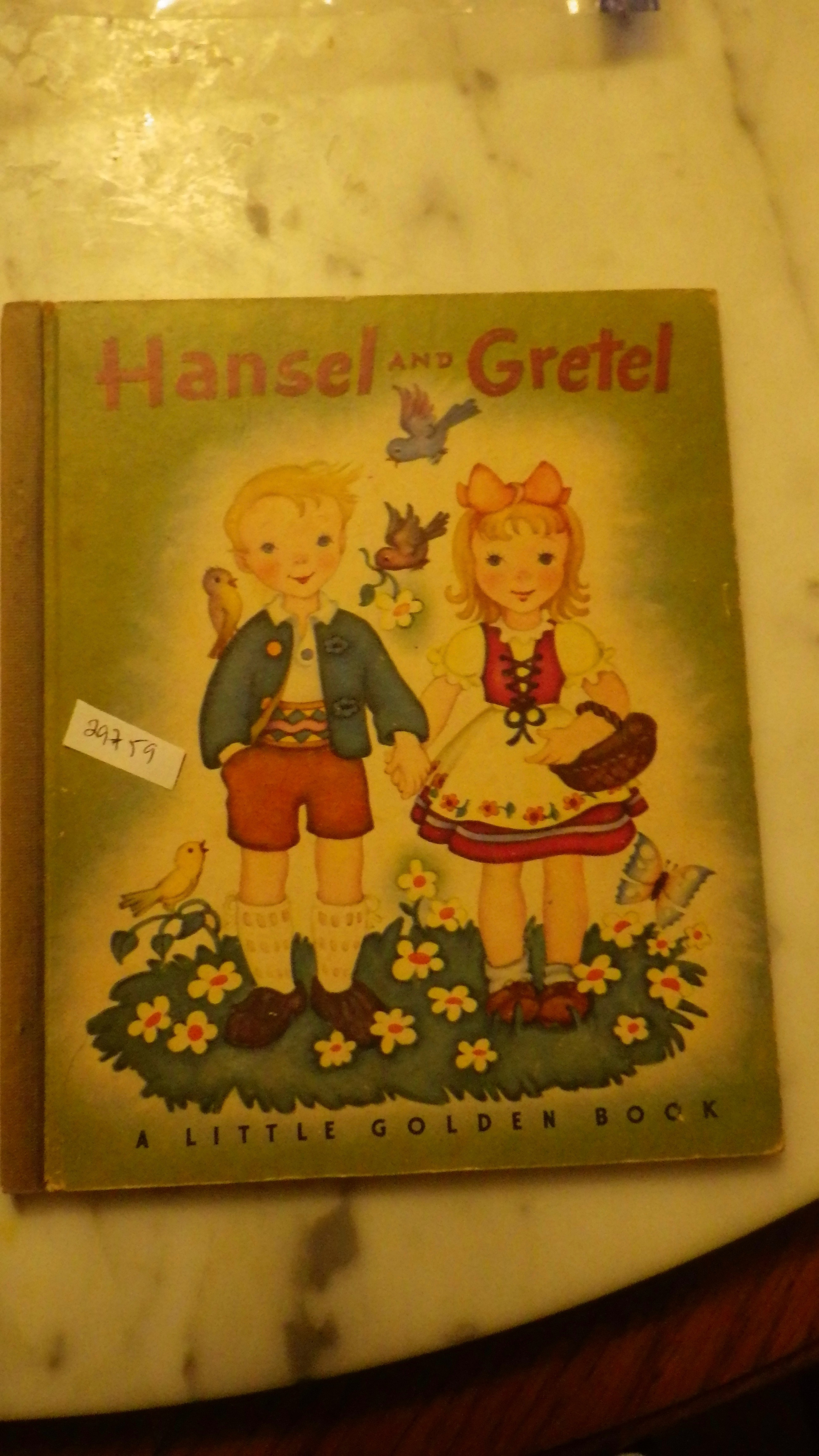 Hansel, Gretel and the witch, from Hansel and Gretel published by Blackie  and Son Limited, c.1940