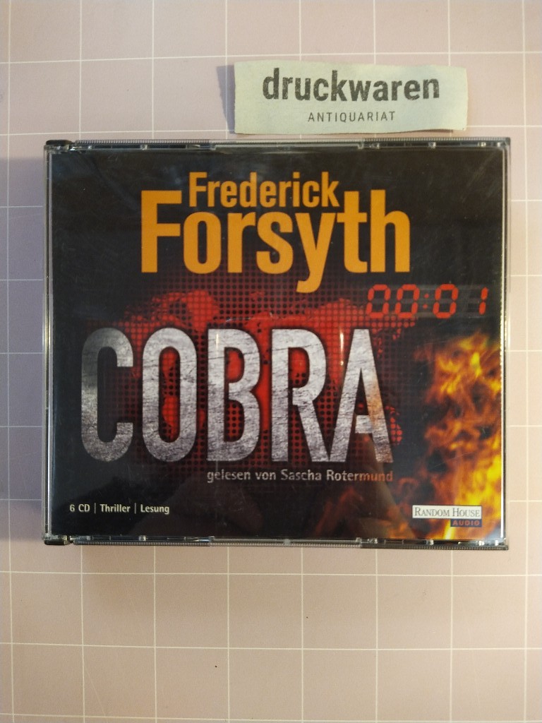 Cobra [6 Audio CDs]. - Forsyth, Frederick und Sascha Rotermund [Sprecher]
