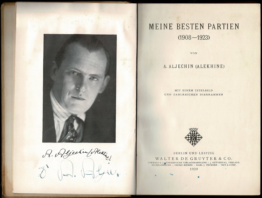 The Soviet book on the Alekhine-Bogoljubow match of 1929.