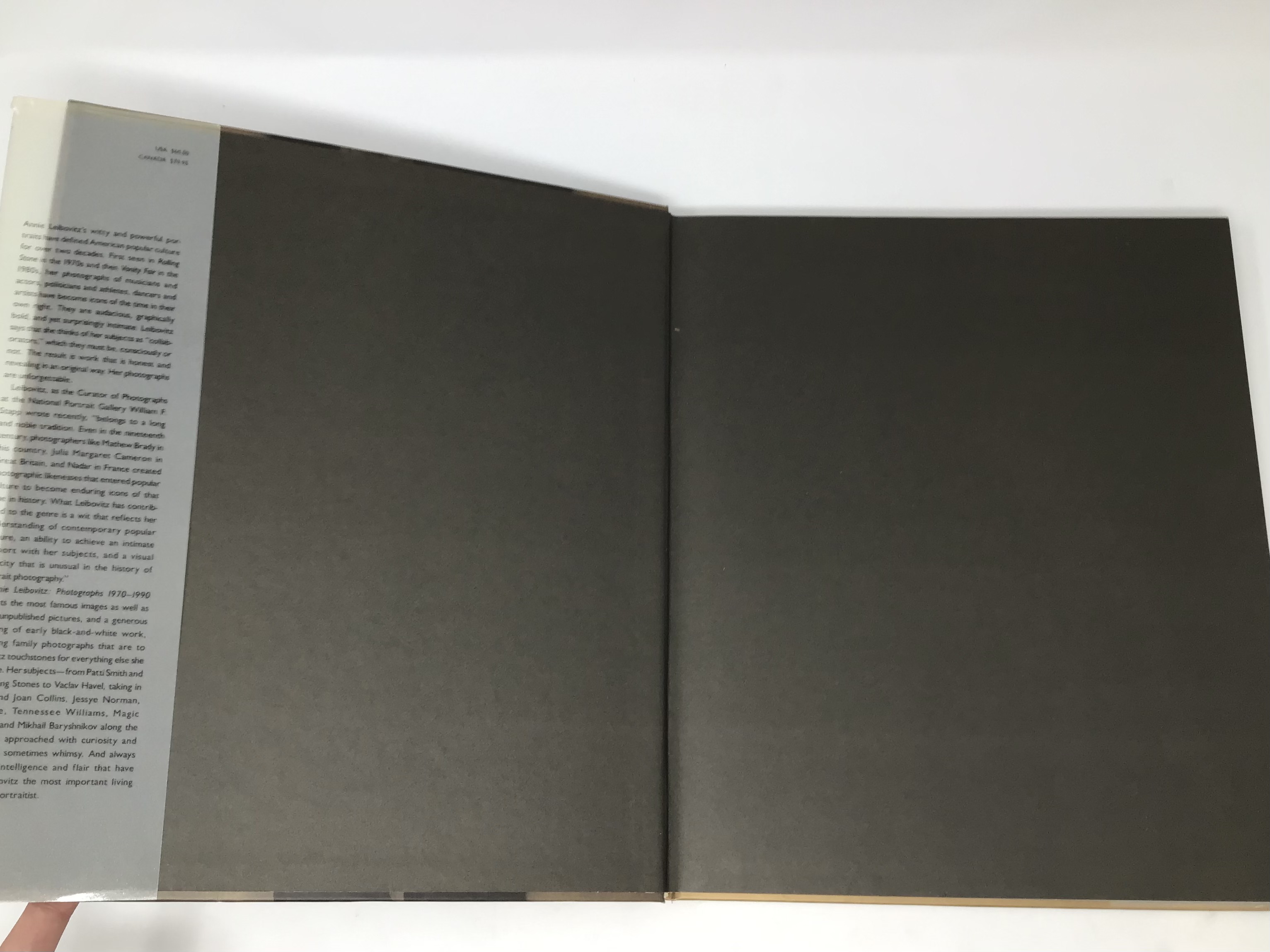 Photographs Annie Leibovitz 19701990 by Leibovitz, Annie Very Good